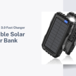 42800mAh Portable Solar Power Bank