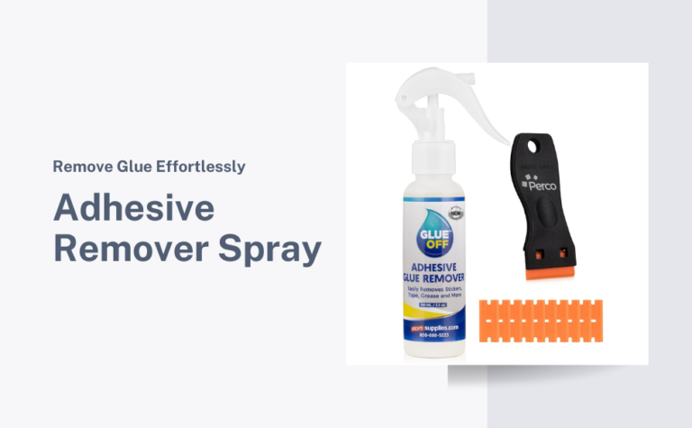 Adhesive Remover Spray: A Quick Guide